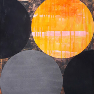 Acryl, Graphit und Hämatit auf Leinwand, 105 x 75 cm, 2021
Kunstsammlung des Deutschen Bundestages