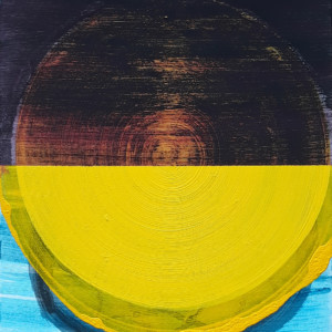 Acryl und Öl auf Leinwand, 50 x 40 cm, 2021