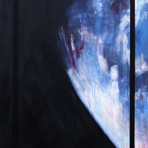 Acryl und Eitempera auf Leinwand, 160 x 90 cm, 2023