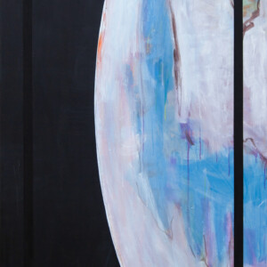 Acryl und Eitempera auf Leinwand, 160 x 90 cm, 2023