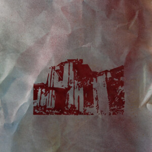 Sprühfarbe und Farbstift auf Papier, 89,9 x 64 cm 2024