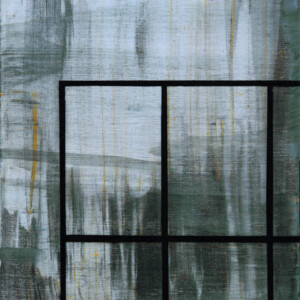 Acryl und Sand auf Leinwand, 50 x 40 cm, 2024