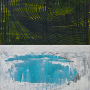 Acryl auf Leinwand, 100 x 80 cm, 2024,
Foto: Thomas Wolf
Kunstsammlung Freistaat Thüringen