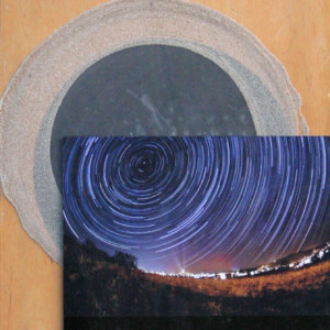 Sand, Graphit, Foto, Folie auf Holzgrund, hinter Acrylglasscheibe, 49 x 37,5 cm, 2017 / 2018