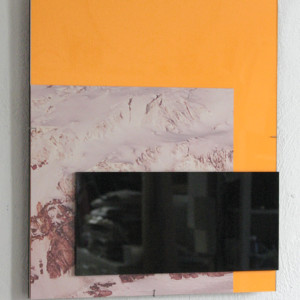 Papier, Glas, Folie, Acrylglac, 36,4 x 30,2 cm, 2019