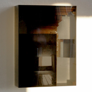 Holzkasten, verschiedene Materialien, 38 x 28 x 9,8 cm, 2018