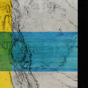 Tempera auf Holzgrund, Folien, 110 x 72,7 cm, 2017