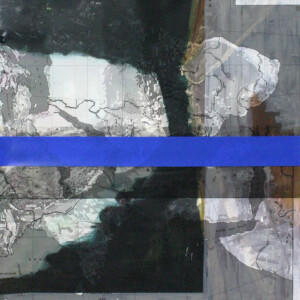 Öl auf Leinwand, Folien, 169,5 x 118 cm, 2017