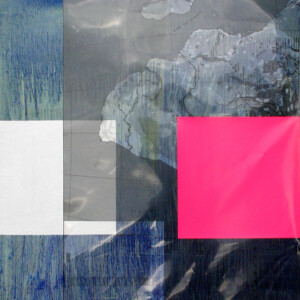 Öl auf Leinwand, Folien, 139,5 x 107,3 cm, 2017